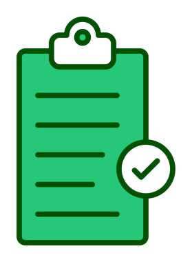 Basit Pano Tamamlanmış simge, vektör illüstrasyonu