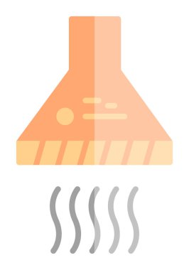 Egzoz, çıkarıcı kaput çizgisi simgesi