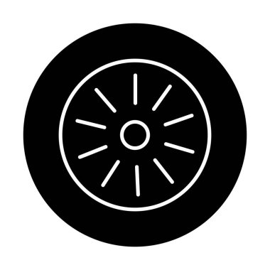 Modern simgenin vektör illüstrasyonu                  