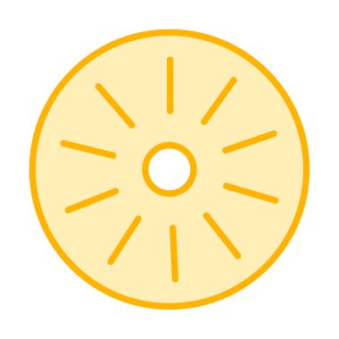 Modern simgenin vektör illüstrasyonu                  