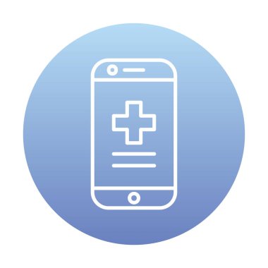 cep telefonu simgesi. vekto ilüzyonu 