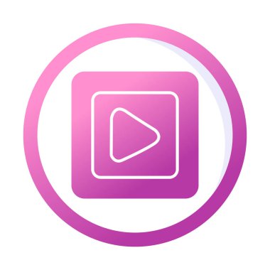 Oynatma düğmesi vektör çizimi