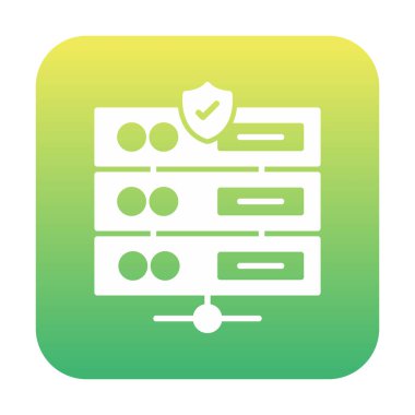 ağ simgesi çizimi. Sunucu                    