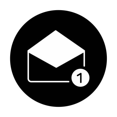 E- posta simgesi vektör illüstrasyonu