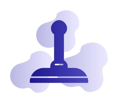 Lastik Damga Web simgesi vektör illüstrasyonu