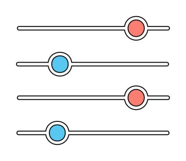 Ayar web simge vektör çizim