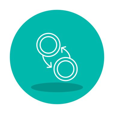 Web simgesi, vektör illüstrasyonunu değiştir