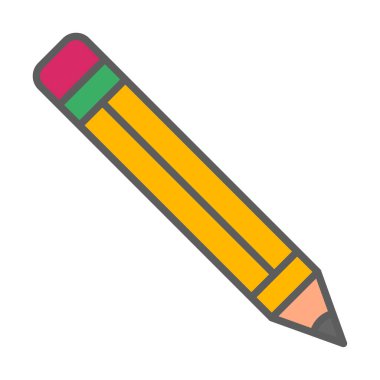 kalem simgesi vektör illüstrasyonu