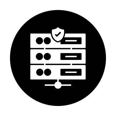 ağ simgesi çizimi. Sunucu                    