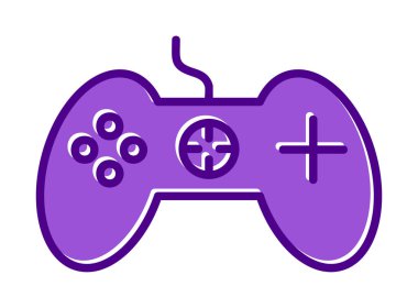 joystick modern simge vektör çizimi