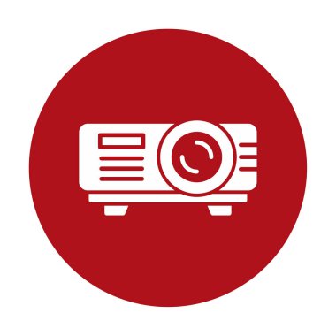 Projector  web icon vector illustration