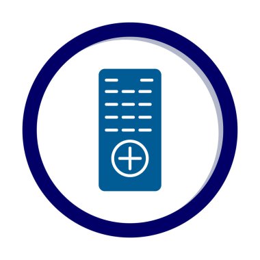 Uzaktan Denetim simgesi, vektör illüstrasyonu 