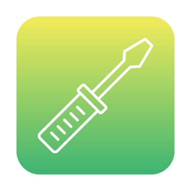 tornavida ikonu vektör çizimi