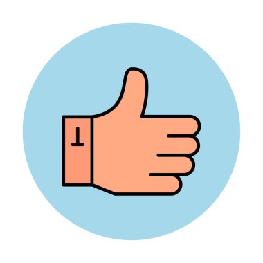 Gibi. Web simgesi basit illüstrasyon 