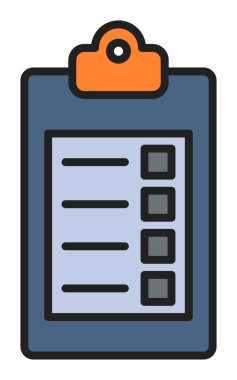 Pano simgesi, vektör illüstrasyonu basit tasarım