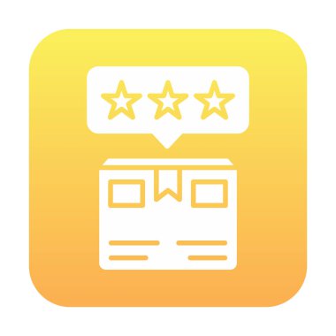 Teslimat kutusu simgesi, vektör illüstrasyonu basit tasarım