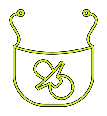 Bib simge vektör çizim