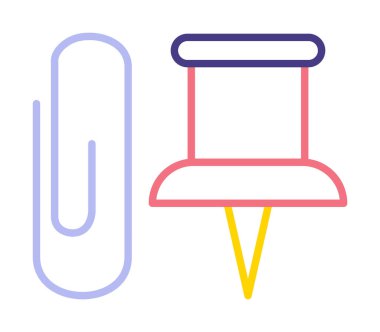 Kağıt atacı web simgesi, vektör çizim 