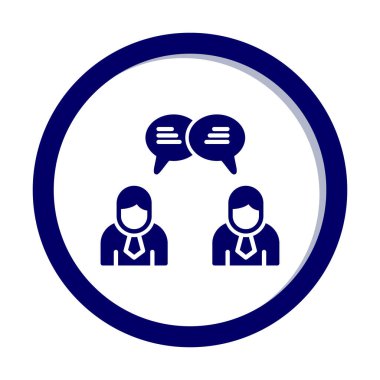 Kullanıcılar iletişim konsepti vektör illüstrasyonunu sohbet