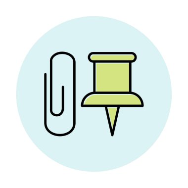 Kağıt atacı web simgesi, vektör çizim 