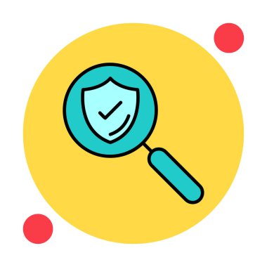 Büyütücü Cam Hat Simgesi