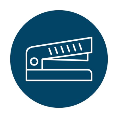 Zımba simgesi, modern tasarım illüstrasyonu            