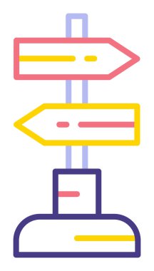 Tabelasını simgesi basit vektör çizim