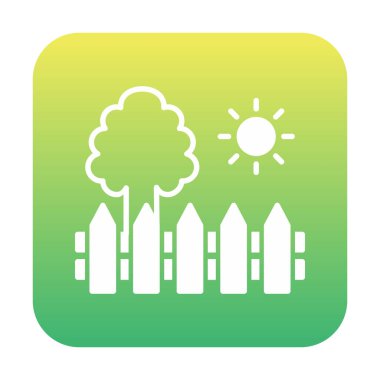 çit ağ ikonu vektör illüstrasyonu