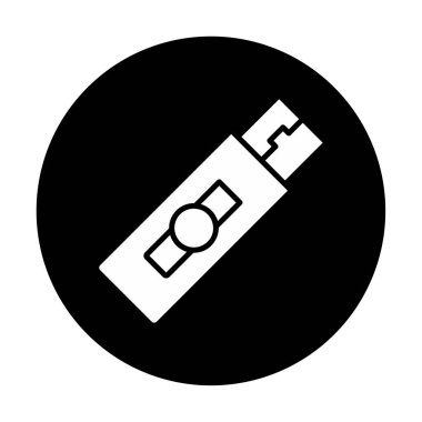 Web için usb flash simgesi.