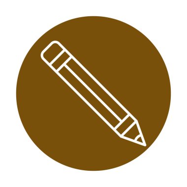 kalem simgesi vektör illüstrasyonu