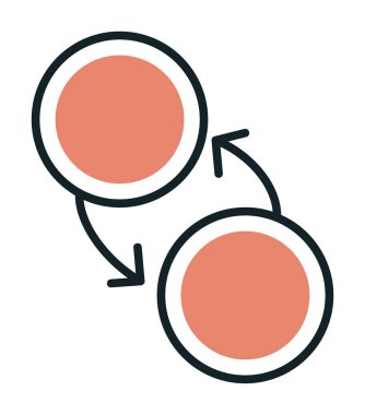 Web simgesi, vektör illüstrasyonunu değiştir