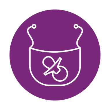 Bib simge vektör çizim