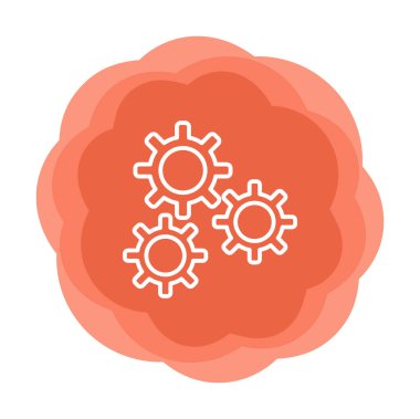 Ayar web simge vektör çizim