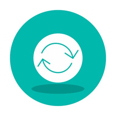 Modern simgenin vektör illüstrasyonu              