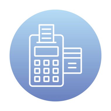 Vektör olarak EDC simgesi. logotype