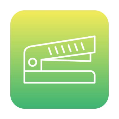 Zımba simgesi, modern tasarım illüstrasyonu            