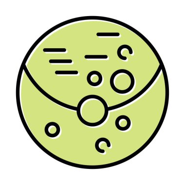 Venüs web simgesi, vektör illüstrasyonu