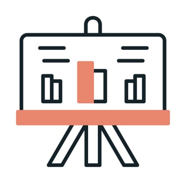 İnşaat planı simgesinin vektör illüstrasyonu               