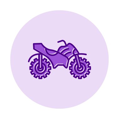 Dörtlü bisiklet simgesi, vektör çizimi kullan 