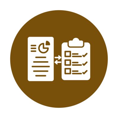 Çalışma Akımı web simgesi, vektör illüstrasyonu 