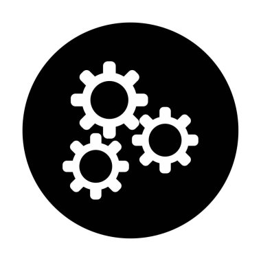 Ayar web simge vektör çizim