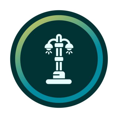 Sokak Işığı renk çizgisi simgesi    