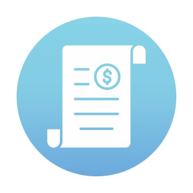 Bill simgesi, vektör çizimi 