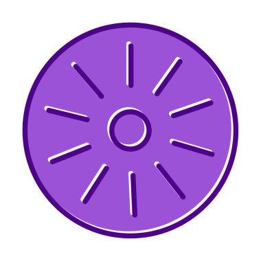 Modern simgenin vektör illüstrasyonu                  