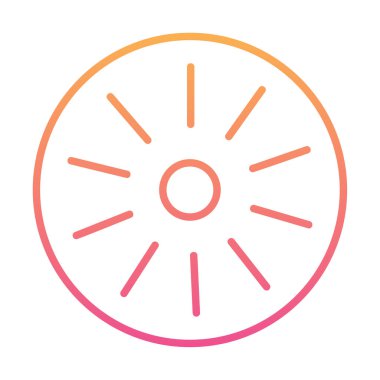 Modern simgenin vektör illüstrasyonu                  