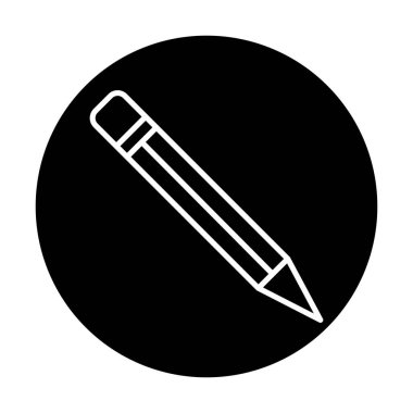 kalem simgesi vektör illüstrasyonu