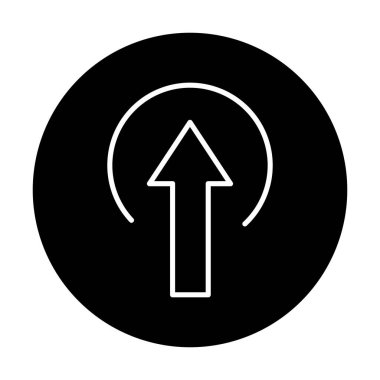 Simge işareti vektör çizim upload