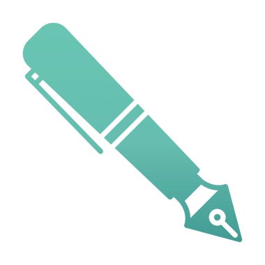 Dolma kalem simge vektör çizim