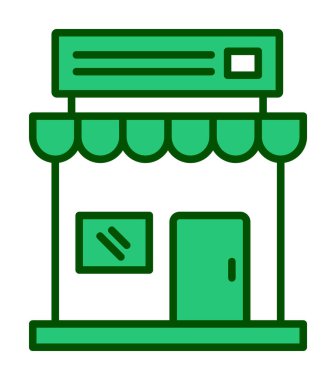 Basit simge vektör illüstrasyonunu sakla