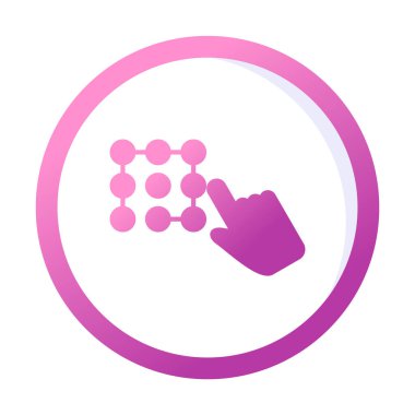 Erişim Kodu vektör çizimi